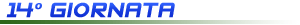 14° giornata