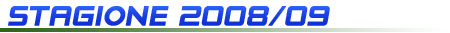 Stagione 2008/09