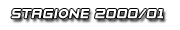 Stagione 2000/01